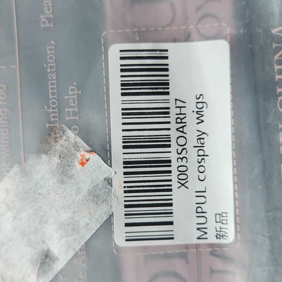 Mupul Wig ☆ 2 Braids w Bangs ☆ Black ☆ Wig ☆ Hair ☆ Cosplay, Theatre ☆ NEW in pk - Picture 9 of 17